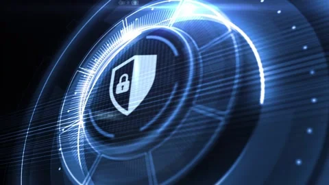 Cyber security data protection business technology privacy concept. Stock-Footage 233832476