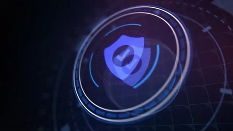 Cyber security data protection business technology privacy concept. Stock Footage 242660033