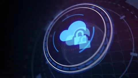 Cyber security data protection business technology privacy concept. Stock Footage 242660044