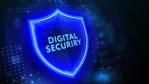 Cyber security data protection business technology privacy concept. Stock Footage 242663410
