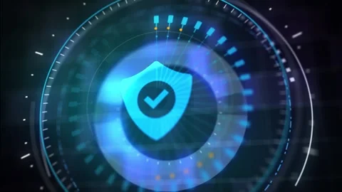 Cyber security data protection business technology privacy concept. Stock-Footage 243368147
