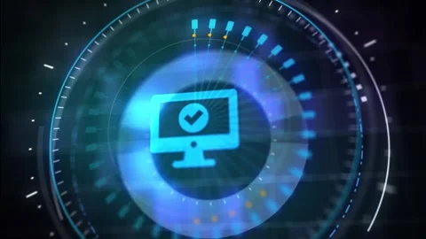 Cyber security data protection business technology privacy concept. Stock Footage 243368149