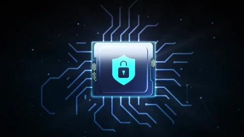 Cyber security data protection business technology privacy concept. Vidéo 280975449