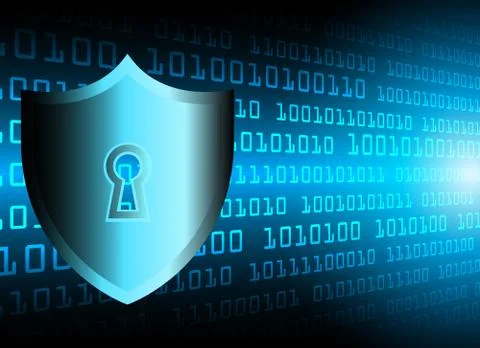 Cyber Security Data Protection Business Technology Privacy concept, digital t Stock Illustration