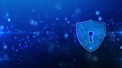Cyber Security Data Protection Concept Stock Footage 335057902