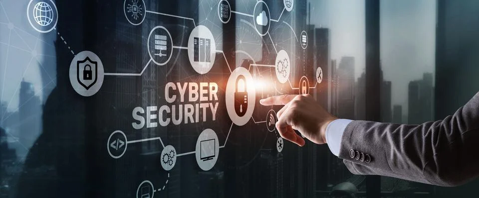 Cyber Security Data Protection concept. Privacy Internet Technology Stock Photos