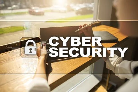 Cyber security, Data protection, information safety and encryption. Stock Photos