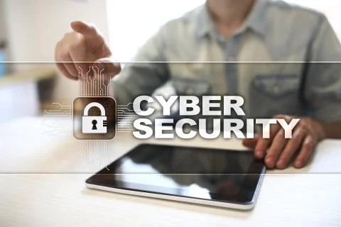 Cyber security, Data protection, information safety and encryption. internet Stock Photos