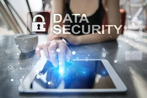 Cyber security, Data protection, information safety and encryption. internet Stock Photos