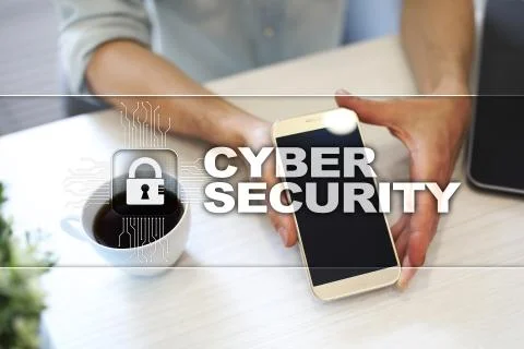 Cyber security, Data protection, information safety and encryption. internet Stock Photos
