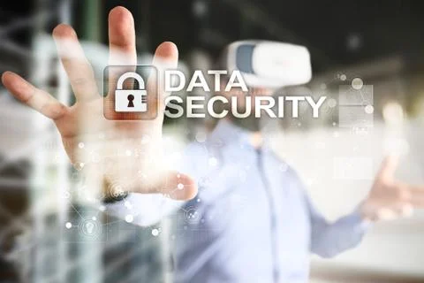 Cyber security, Data protection, information safety and encryption. internet Stock-Fotos