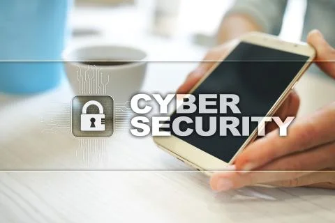 Cyber security, Data protection, information safety and encryption. Internet 스톡 사진