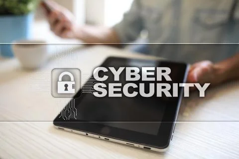 Cyber security, Data protection, information safety and encryption. Internet Stock Photos