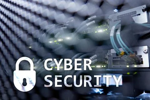 Cyber security, data protection, information privacy. Internet and technolo.. Stock Photos