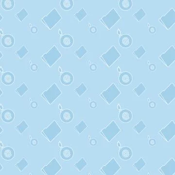 Cyber security design Stock Illustration
