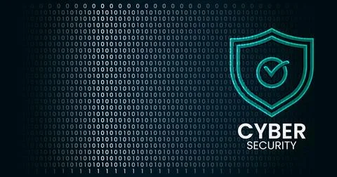 Cyber Security Digital Backgrounds Banner Post on Digital Banner. Technolog.. Stock Illustration