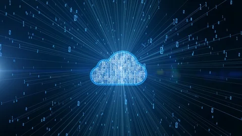 Cyber security digital data and conceptual futuristic look at information tec Stock Footage 109347644