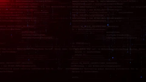 Cyber security digital glitch effect with noise background. Error signal. Virus Stock Footage 295214845