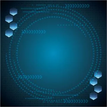 Cyber security digital Stock Illustration