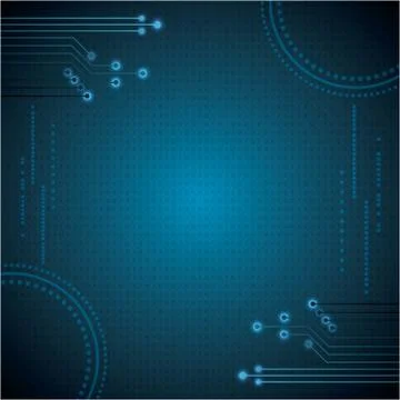 Cyber security digital Stockillustratie