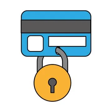 Cyber security digital Stock Illustration