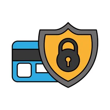 Cyber security digital Illustrazione stock