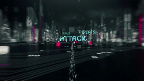 Cyber Security with digital technology hitech concept Stock Footage 141861298