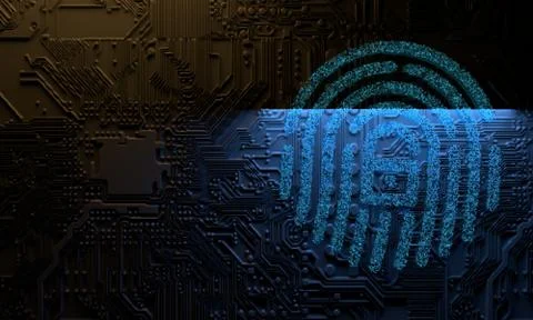 Cyber Security Digital Technology Stock Photos