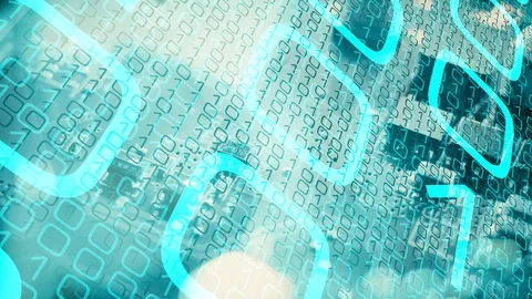 Cyber security hardware, cyberattack protection Stock Footage 91163535