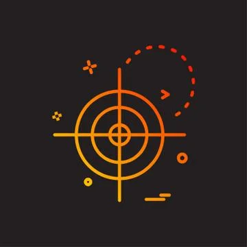 Cyber security icon design vector Illustrazione stock