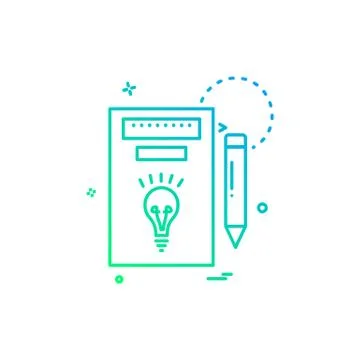 Cyber security icon design vector Illustrazione stock