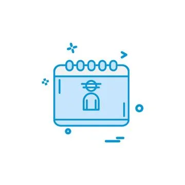 Cyber security icon design vector Illustrazione stock
