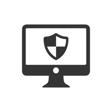 Cyber Security Icon Stock Illustration