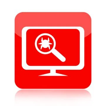 Cyber security icon Illustrazione stock