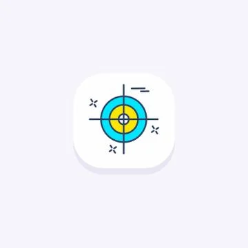 Cyber security icon with light background and rounded edges 스톡 일러스트
