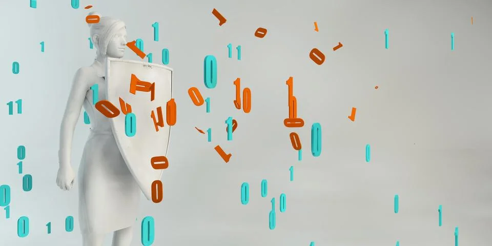 Cyber Security Stock Illustration