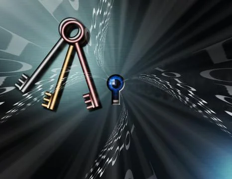 Cyber security Stock Illustration