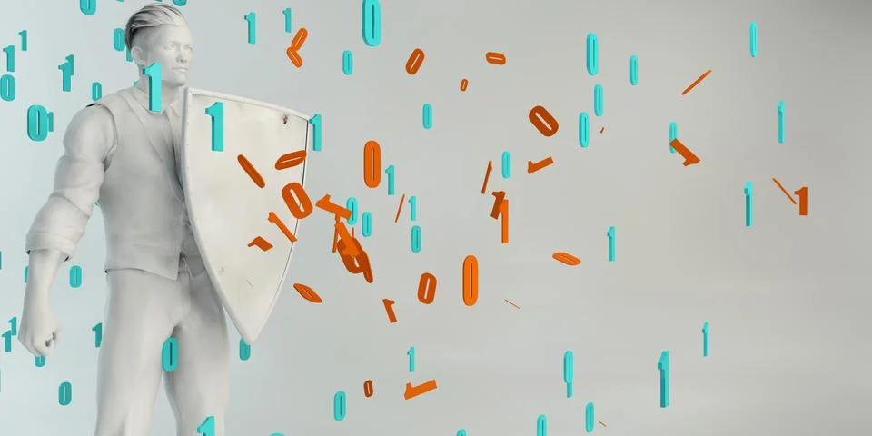 Cyber Security Stock Illustration