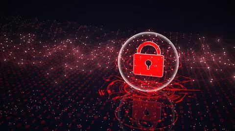 Cyber Security 스톡 일러스트