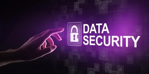 Cyber security, Information privacy, Data protection. Internet and technology 스톡 사진