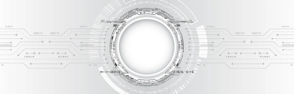 Cyber security internet and networking concept. Digital internet communicatio Stock Illustration