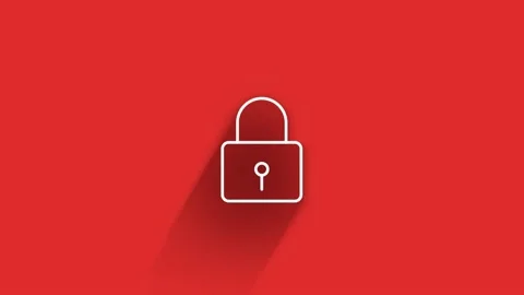 Cyber security long shadow icon with shield and check mark. Security concept Видео 153796149