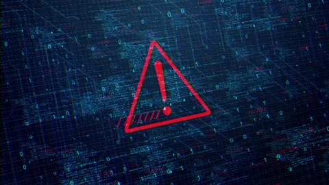 Cyber Security Malware Harmful Data And Internet Security Concept Video Animated Stock Footage 333792611