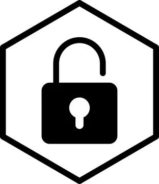 Cyber security network. Data protection icon. Digital padlock on internet 스톡 일러스트
