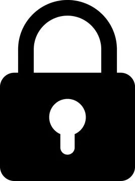 Cyber security network. Data protection icon. Digital padlock on internet Illustrazione stock