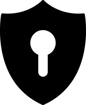 Cyber security network. Data protection icon. Digital padlock on internet Stock Illustration