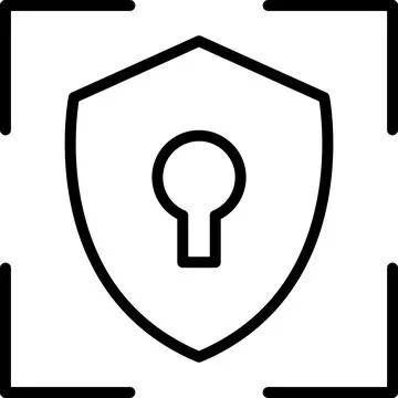Cyber security network. Data protection icon. Digital padlock on internet イラスト素材