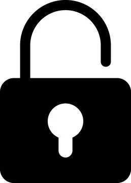 Cyber security network. Data protection icon. Digital padlock on internet Stock Illustration