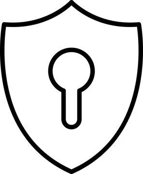 Cyber security network. Data protection icon. Digital padlock on internet Stock-Illustration