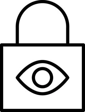 Cyber security network. Data protection icon. Digital padlock on internet Stock-Illustration